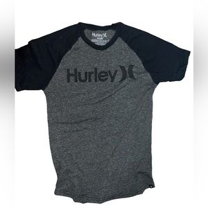 HURLEY'S | MENS SHORT SLEEVE COLORBLOCK CREW NECK SHIRT SZ SMALL
